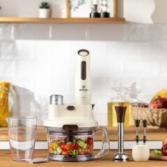 Emsan Nostalji 2837H Mutfak Robotu Krem