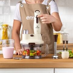 Emsan Nostalji 2837H Mutfak Robotu Krem