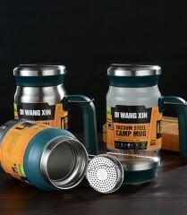 Cooker YK1207 Çift Katlılı Paslanmaz Çelik Bardak Termos-620 ml