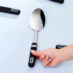 Karaca Mastermaid Servis Kaşığı Siyah