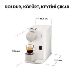 Nespresso F121 Latissima One Süt Çözümlü Kahve Makinesi Beyaz