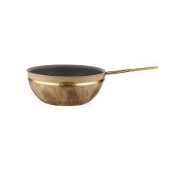 Brioni Selection Plus 26 Cm Wok Tava - Krem