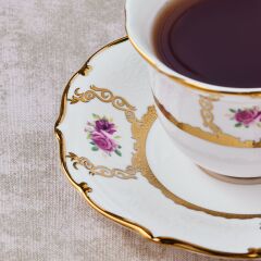 Karaca Royal Bone Elizabeth 2 Kişilik Çay Fincanı