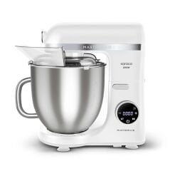 Karaca Mastermaid Chef Ultra D2000W Dijital Ekranlı Hamur Yoğurma Makinesi Matte White 7L