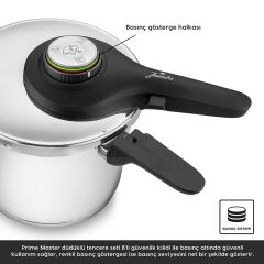 Jumbo Prime Master 6 Litre Düdüklü Tencere