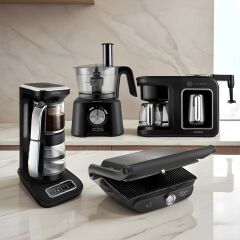 Karaca Gurme Luxury 3.0 Elektrikli Evlilik Paketi Black Chrome