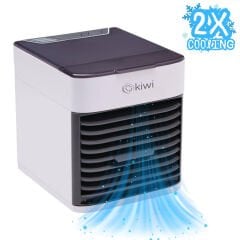 Kiwi KFAN-7613 3'ü 1 Arada Portatif Led Işıklı İyonizer Hava Soğutucu Nemlendirici ve Temizleyici