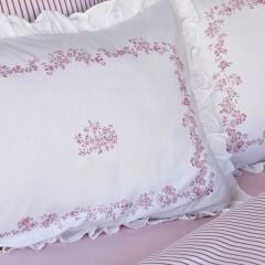 Karaca Home Versay Çift Kişilik Percale Nevresim Takımı Pembe