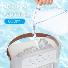 Kiwi KFAN-7655 Soğuk Buharlı Masaüstü Vantilatör