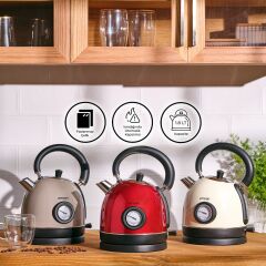 Emsan Turtle Kettle Red