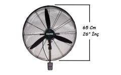 Atak Power WFG-65R 26''(65 Cm) Sanayi Tipi Duvar Vantilatörü (Uzaktan Kumandalı)