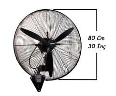 Atak Power WFG-75R 30''(75 Cm) Sanayi Tipi Duvar Vantilatörü (Uzaktan Kumandalı)