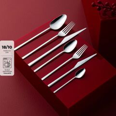 Emsan Alba 84 Parça 12 Kişilik Kutulu Çatal Kaşık Bıçak Takımı