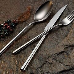 Aryıldız De Luxe ''S'' 89 Parça Çatal Kaşık Bıçak Takımı