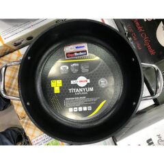Saflon SF8626TT Titanium 26 cm Basık Tencere 3.50 Litre