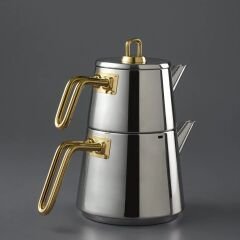 Jumbo Doha Titanyum Gold İndüksiyon Tabanlı Çaydanlık