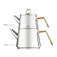 Jumbo Doha Titanyum Gold İndüksiyon Tabanlı Çaydanlık