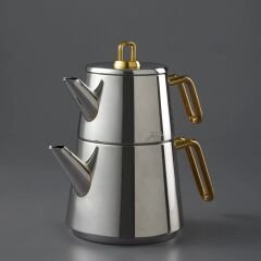 Jumbo Doha Titanyum Gold İndüksiyon Tabanlı Çaydanlık