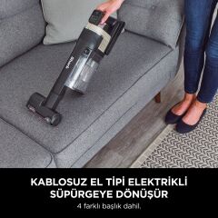 Shark Stratos Pet Pro Turbo Başlıklı Şarjlı Dikey Süpürge