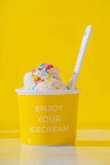 Acar KAL-07466/12 Blush 4 lü Dondurma Kase Seti - 200 Ml