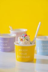 Acar KAL-07466/12 Blush 4 lü Dondurma Kase Seti - 200 Ml