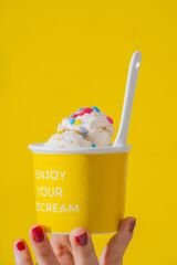 Acar KAL-07466/12 Blush 4 lü Dondurma Kase Seti - 200 Ml