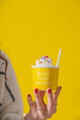 Acar KAL-07466/12 Blush 4 lü Dondurma Kase Seti - 200 Ml