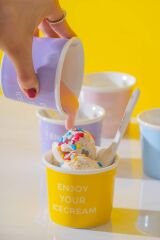 Acar KAL-07466/12 Blush 4 lü Dondurma Kase Seti - 200 Ml