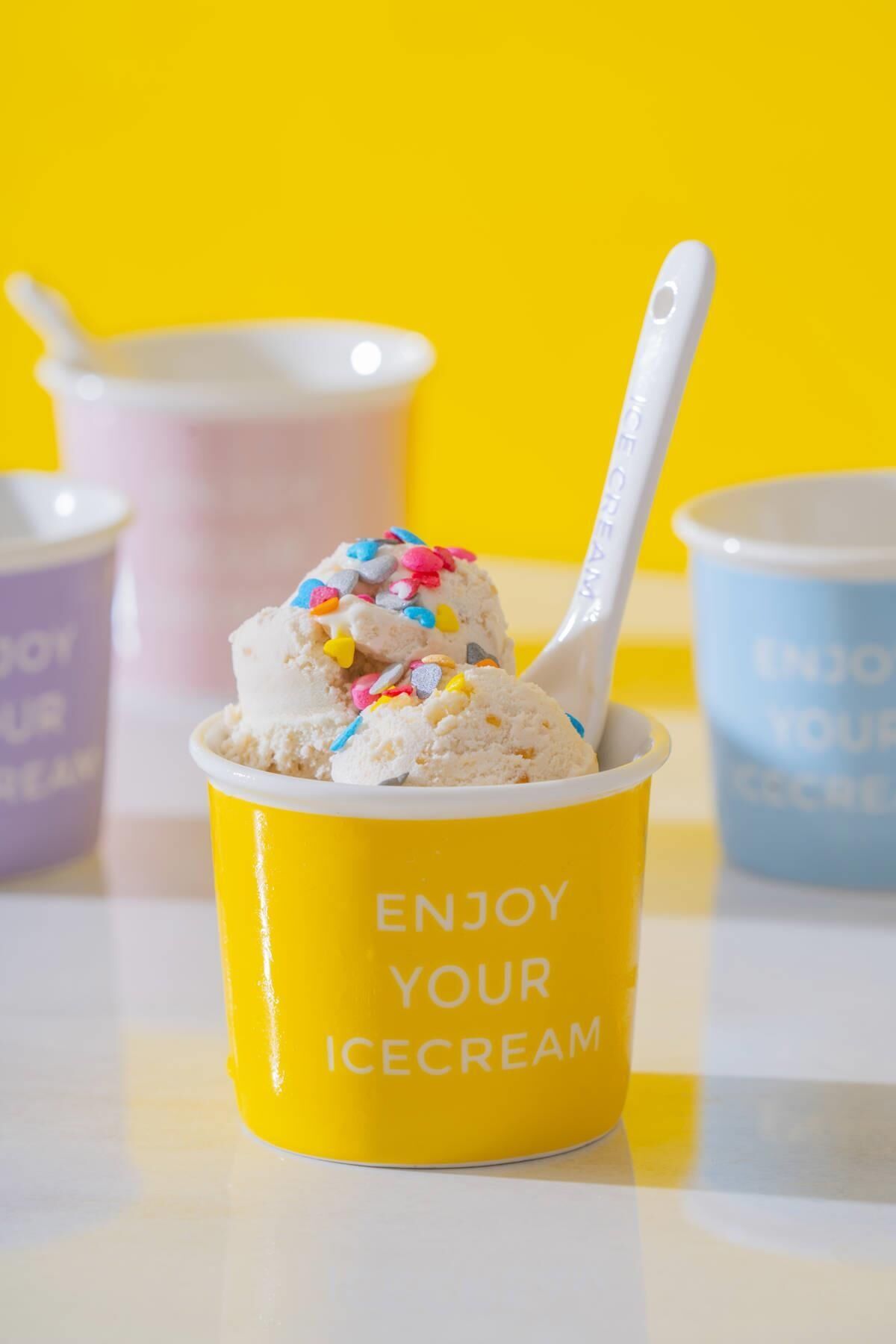 Acar KAL-07466/12 Blush 4 lü Dondurma Kase Seti - 200 Ml