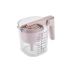 Karaca Ekin Hazneli Ölçü Kabı & Kaşığı Seti