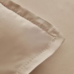 Karaca Home Weena Çift Kişilik Krep Nevresim Jakar Pike Takımı Bej