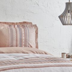 Karaca Home Keira Summer Set Çift Kişlik Pikeli Takımı Somon