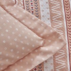 Karaca Home Keira Summer Set Çift Kişlik Pikeli Takımı Somon