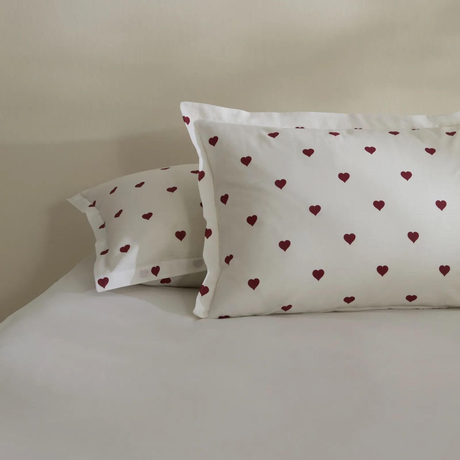 Karaca Home Amour 2'li Yastık Kılıfı Kırmızı