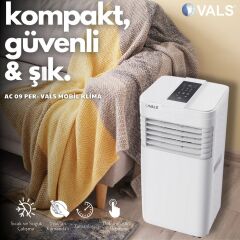 Vals AC 09 PER 9000 Btu Mobil Klima