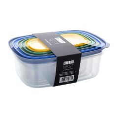 KLT Nest 12 Parça Saklama Kabı Seti - Mavi