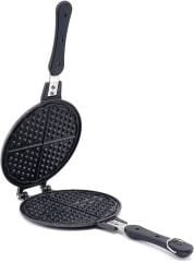 Taşhan T-0586 Granit Lüx Ocak Üstü Bakalit Saplı Waffle Tavası-20 cm