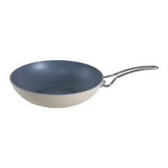 Aryıldız Colombus Crystal Metal Kulp Wok Tava - 28 Cm