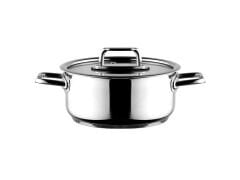 Aryıldız Colombus Metal Kulp Cam Kapak Derin Tencere - 18 Cm