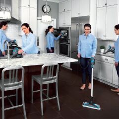 Bissell PowerFresh Slim Steam 3'ü 1 Arada Buharı Ayarlanabilir Buharlı Temizlik Makinesi