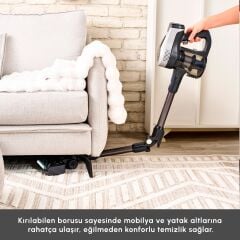 Karaca Vantuz Power Up Max Dikey Süpürge Silver