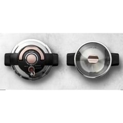 Emsan Innocook Düdüklü Tencere Seti Golden Pink 4+6,5 lt