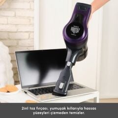Karaca Vantuz Power Up Max Dikey Süpürge Grape Purple
