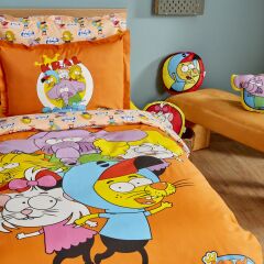 Karaca Home X Kral Şakir %100 Pamuk Süper Ekip Tek Kişilik Nevresim Takımı