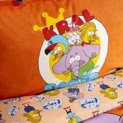 Karaca Home X Kral Şakir %100 Pamuk Süper Ekip Tek Kişilik Nevresim Takımı