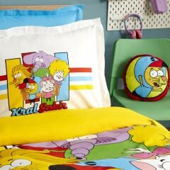 Karaca Home X Kral Şakir Sıkı Dostlar Tek Kişilik Nevresim Takımı