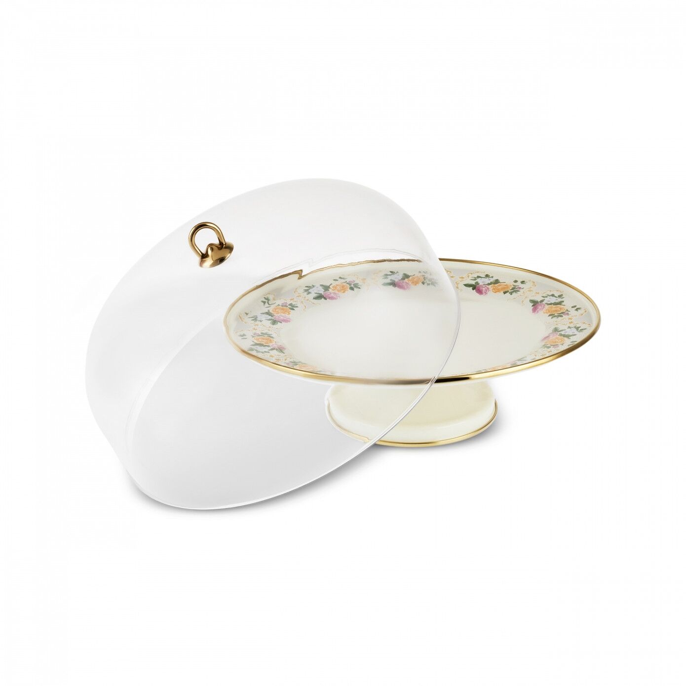 Karaca Viyan Emaye Kek Fanusu 31 cm