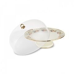 Karaca Viyan Emaye Kek Fanusu 31 cm