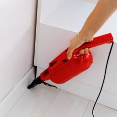 Fantom Pratic-S P 1200 Toz Torbasız Dikey Süpürge - Kırmızı