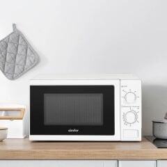 Simfer SK 4601 700W 20 Litre Mekanik Mikrodalga Fırın Beyaz